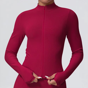 Camisa Casual de Manga Larga con Cierre Frontal, Servicios de Producción de Ropa de Marca Privada, Camisa de Manga Larga con Cierre para Mujer al por Mayor - Product Image 3