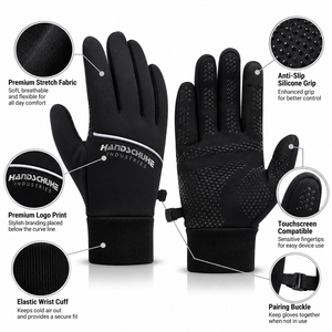 Winter New Waterproof Full Finger Riding <b>Gloves</b> Warm Lightweight <b>Touch</b> <b>Screen</b> Unisex Wear Riding <b>Gloves</b> - Product Image 2