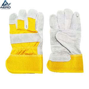 Guantes de Trabajo de Cuero Puro, Guantes de Seguridad para Hombre, Guantes de Trabajo de Primera Calidad en Venta - Product Image 1