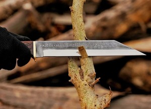 Couteau de chef viking professionnel, forgé à la main, personnalisé, ambidextre, écologique, en acier au carbone avec étui en cuir - Product Image 4