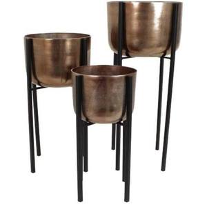 Maceta de Metal de Diseño con Soporte, Macetero Decorativo para Balcón, Patio, Jardín, Decoración del Hogar - Product Image 2