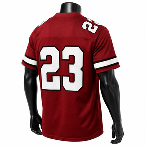Maillots de football classiques vintage personnalisés respirants – Kits d'uniformes de football – Chemises et hauts de football découpés automatiquement - Product Image 2