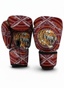 รับผลิตถุงมือชกมวยหนัง PU แบบกำหนดโลโก้ส่วนตัว สำหรับฝึกซ้อม ต่อยมวย MMA มวยไทย คิกบ็อกซิ่ง อุปกรณ์ป้องกัน - Product Image 5