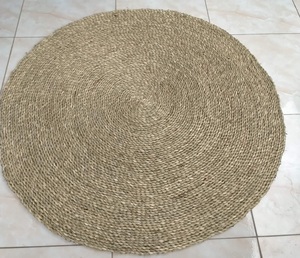 Tapis de porte en jonc de mer du Vietnam, tapis d'entrée en fibres naturelles tissées, durable, anti-salissures, pour intérieur et extérieur, approvisionnement direct usine - Product Image 6