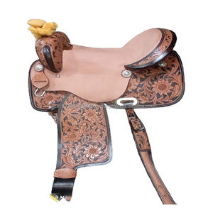 Dernière conception antique Portable Western équitation cheval selle Western Dressage selles pour chevaux cavalier Portable - Product Image 1