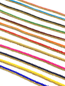 Cinta Trenzada de Poliéster 100% Ecológica de 14 mm para Sombreros, Vestidos, Disfraces, Manualidades, Decoración y Costura Textil - Product Image 3