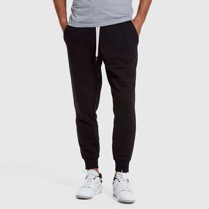 OEM Men's Formal Canvas Dark <b>Joggers</b> with Pocket Sweatpants Flare Cargo <b>Stacked</b> Trousers - Product Image 6