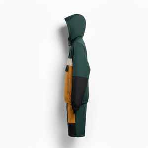 <b>Wind</b> <b>Breaker</b> Sets Windproof Men Polyester Nylon Windbreaker Short Tracksuit Zipper Jackets and Shorts Two Piece Set - Product Image 6
