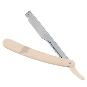 Fabricante Profesional de Navajas de Barbero, Proveedor de Artículos de Afeitado, Navajas de Afeitar con Bloqueo Deslizante, Navajas de Acero Inoxidable con Mango de Plástico - Product Image 1