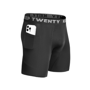 Service OEM, logo personnalisé, shorts de compression décontractés, shorts de compression pour le basketball, shorts de course pour hommes - Product Image 4