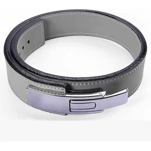 Custom Logo Breathable Sustainable Adjustable 10mm Sheep Skin Waterproof Heavy Duty Buckle <b>Belt</b> for Gym <b>Training</b> <b>Weight</b> Lifting - Product Image 1