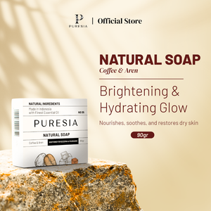 Savon en barre Puresia, savon médicinal naturel 90g pour soulager l'eczéma et le psoriasis, mousse douce, adapté à tous les types de peau, fabriqué en Indonésie - Product Image 4