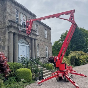 Plataforma Elevadora Telescópica Resistente con Movilidad Autopropulsada y Función de Elevación de Carga, Soporta Alturas de 12m a 20m, Profesional - Product Image 2