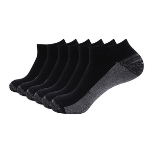 Men Ankle <b>Socks</b> Knitted Solid Breathable Summer Sports Wear Thin Cotton Spandex Regular Fit Multi Color Options - Product Image 3