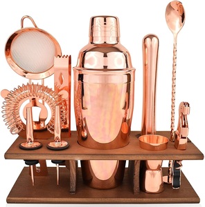 Copper Hospitality <b>Drink</b> Set with Functional Beverage Accessories for Family Events Friendly Gatherings and Home Celebrations - Product Image 5