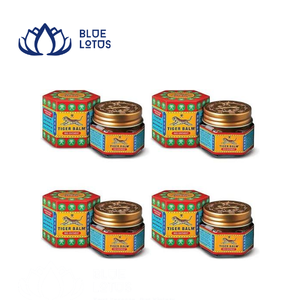 Bálsamo de Tigre Blue Lotus en Gel Rojo Clase I para Alivio del Dolor Muscular, Uso Externo, Masajeador Corporal Natural 30mL - Product Image 1