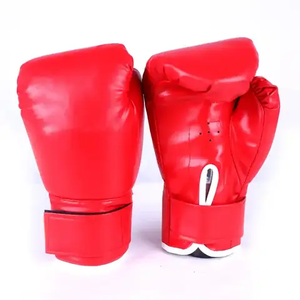 Gants de boxe d'entraînement professionnels % cuir véritable, lacets au poignet, logo personnalisable, doigts entièrement couverts, antidérapants, ajustement universel - Product Image 6
