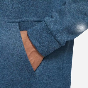 Sweat-shirt à capuche zippé pour homme, couleur unie, avec poches en polaire, coupe décontractée, tricoté, respirant, 100% coton, style streetwear - Product Image 5