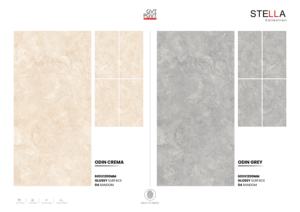 กระเบื้องปูพื้นพอร์ซเลนผิวเงาพิเศษ ขนาด 60x120 ซม. 600x1200 มม. 24x48 นิ้ว กระเบื้องปูพื้นภายในบ้านสไตล์โมเดิร์นหรูหรา - Product Image 5