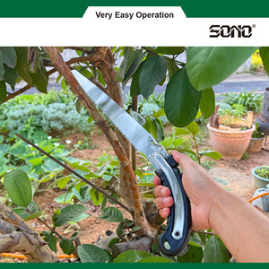 Sierra de mano profesional de hoja recta SONO JF300 con hoja reemplazable de cambio rápido y mango ergonómico universal - Product Image 3