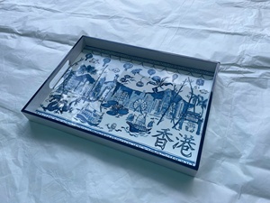 Vente en gros HUONG DANG Plateau de service rectangulaire laqué moderne de qualité commerciale de luxe de Hanoi pour hôtels restaurants - Product Image 4