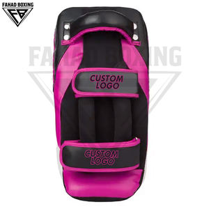 แผ่นรองมือไทยพรีเมียมสำหรับคิกบ็อกซิ่งและ MMA หนังแท้ อุปกรณ์มวยไทย ทนทานสูง รับผลิตตามแบบ OEM - Product Image 5