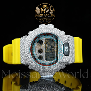Reloj de Buceo con Movimiento Mecánico, Pantalla Analógica, Correa de 20 mm, Cristal de Zafiro, Bisel con Incrustaciones de Diamantes, Correa de Goma - Relojes de Moda para Hombre - Product Image 2