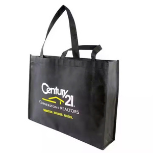 Eco Friendly PP Non Woven Shopping Tote Packaging <b>Bag</b> <b>Medium</b> <b>Size</b> Letter Print Top Handle Daily Use Eco Tote <b>Bag</b> Factory Direct - Product Image 2