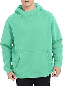 Spring Lightweight Sweatshirts French Terry <b>Mens</b> Hoodies Breathable <b>Pullover</b> High Quality Fabric Plain Hooded - Product Image 2