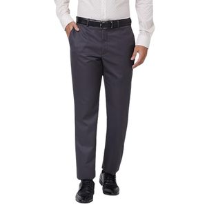 Pantalons pour hommes sur mesure, taille mi-haute, coupe régulière, fabricant OEM, fournisseur en gros, pantalons décontractés confortables pour tous les jours - Product Image 1