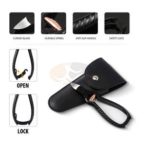 Coupe-ongles de précision en acier inoxydable pour ongles épais et incarnés, conception sécurisée, robuste, ouverture large, pour bébés, seniors, hommes et femmes - Product Image 2