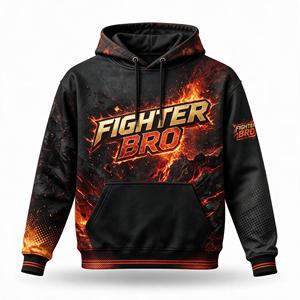 Sudadera con Capucha de Forro Polar de Algodón para Hombre, Ropa Deportiva para Fitness, Nuevo Diseño, Suave, Cómoda, Transpirable, para Uso Diario - Product Image 1