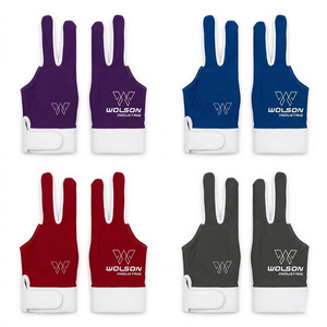 Tela elástica transpirable profesional para snooker, diseño ajustable de tres dedos para juegos de billar y torneos. - Product Image 5