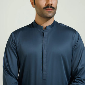 Shalwar Kameez traditionnel pour hommes de haute qualité, en coton respirant, confortable à porter en toutes saisons - Product Image 4