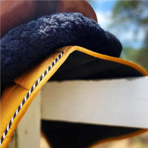 Almohadillas para Silla de Montar de Alta Calidad, Línea Clásica, Color Amarillo Mostaza, Almohadilla para Silla de Montar de Doma Clásica, Gran Calidad - Product Image 3