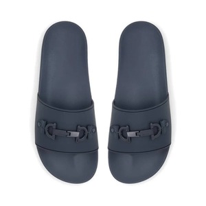 Dropshipping Original High-quality Genuine Leather Designer Brand Rubber <b>Sandals</b> <b>Flat</b> <b>Sandals</b> and slippers for Women and Men - Product Image 5