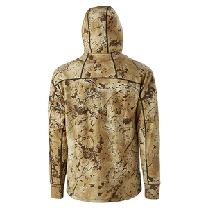 Men's Outdoor Casual <b>Long</b> Sleeve Hooded <b>Waterproof</b> Windproof Winter Hunting <b>Jacket</b> Breathable Plus Size Bayer Material - Product Image 4