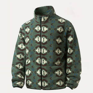 Veste en sherpa pour homme, veste d'hiver chaude doublée de polaire, veste décontractée pour l'extérieur, douce et confortable, veste en sherpa pour homme - Product Image 1