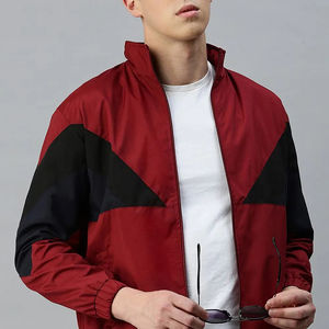 Vestes coupe-vent en gros, légères et respirantes, fabricant de vestes pour hommes grandes tailles, dernières vestes coupe-vent personnalisées - Product Image 5