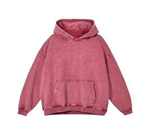 Venta al por mayor 300gsm 100% algodón impresión Digital Regular Fit transpirable gota hombro forrado Sudadera con capucha de punto de lana temporada de otoño - Product Image 2