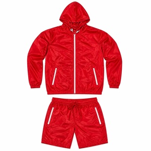 White Contrast Wire Zip And Fine Satin <b>Upper</b> And Short Women Gym Set Fashion Women Gym Custom Color Set For Outdoor Tennis - Product Image 1