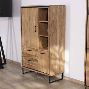 Vandana Autumn Legacy Petit buffet en bois d'acacia avec portes, niches et tiroirs, style industriel Baltik - Product Image 5