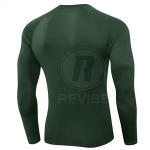Rashguard de MMA Más Vendido, Alta Calidad, Transpirable, Ecológico, Manga Larga, Material de Spandex y Poliéster, UPF50+, Personalizable - Product Image 2