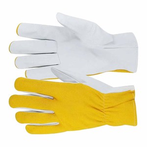 Guantes de Seguridad Industriales para Protección de Manos, de Cuero de Cabra, Resistentes al Calor, para Construcción y Jardinería - Product Image 1