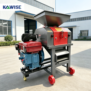 Máquina Trituradora de Granos Diésel con Rodillo Ajustable para Procesamiento de Ingredientes Alimenticios de Alto Rendimiento en Granjas - Product Image 5