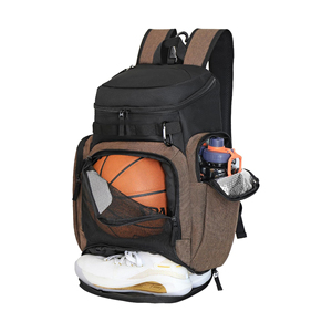 Bolsas de Baloncesto Negras Profesionales con Bolsillo Frontal Expandible para Balón, Bolsa Deportiva Multifuncional para Viajes en Equipo - Product Image 6