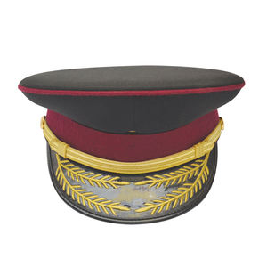 Casquette de capitaine uniforme personnalisable brodée unisexe écologique pour l'extérieur, usage quotidien et cérémoniel, toutes saisons - Product Image 3