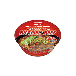 Soupe instantanée WEI WEI PREMIUM aux nouilles de bœuf braisées - FDA ADDITION (BOL) - Product Image 3