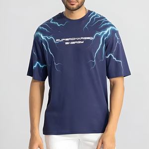 Camiseta Personalizada para Hombre, Oversize, 100% Algodón, con Paneles Gruesos, 260 g/m², Estilo Urbano, Lavada, Lisa, para Impresión DTG - Product Image 1