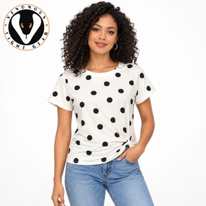 T-shirt pour femme de haute qualité, tissu doux d'été, coutures durables, respirant, séchage rapide, écologique, décontracté, mode quotidienne - Product Image 1
